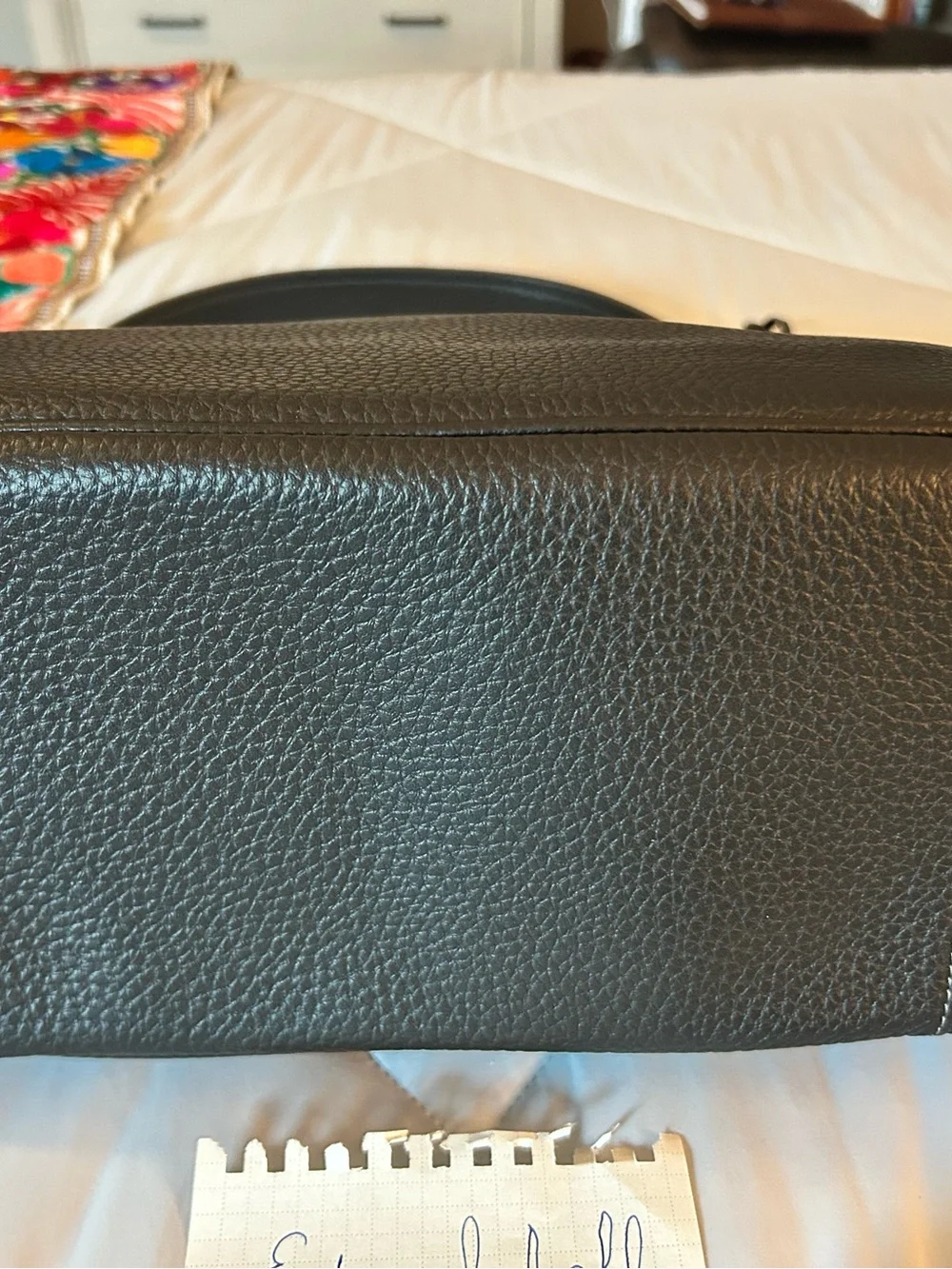 Coach Cary shoulder bag with crossbody strap in black, excellent used condition